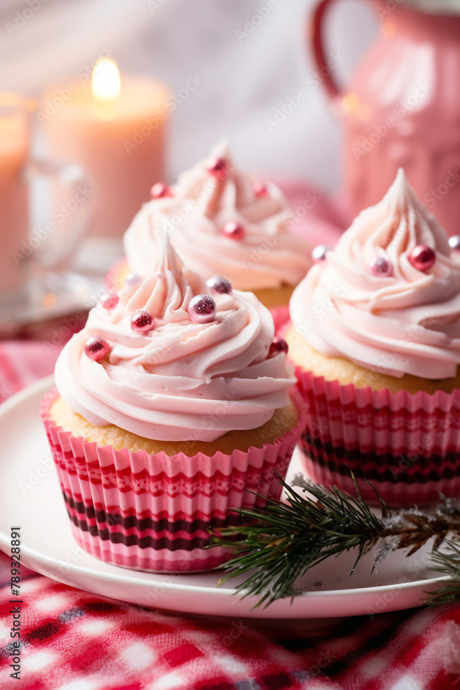 Assorted gifts wrapped in festive tartan paper, arranged in a cute and colorful display сreated with Generative Ai Assorted gifts wrapped in festive tartan paper, arranged in a cute and colorful display сreated with Generative Ai