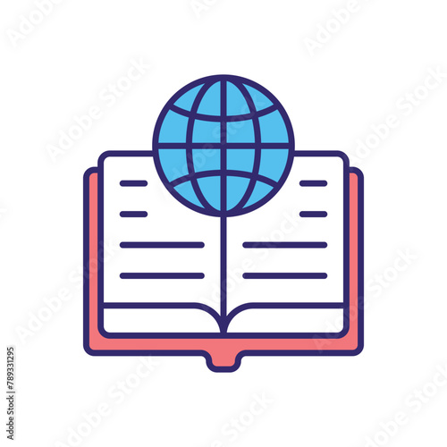 Encyclopedia vector icon