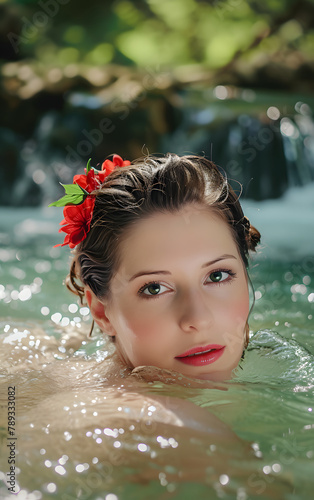 Serene Beauty in the nature / Gelassene Schönheit - generative AI image