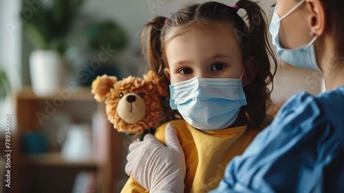 Discuss the importance of preventive healthcare measures, such as vaccinations and regular checkups, in maintaining childrens health and preventing illness