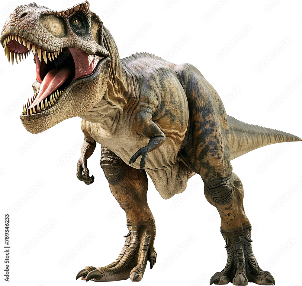 King of Dinosaurs: Illustration of a Tyrannosaurus King of Dinosaurs: Illustration of a Tyrannosaurus