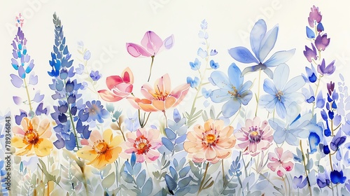 Investigate the use of watercolor painting in botanical illustration and scientific illustration