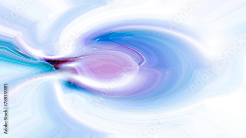 Abstract blurred blue-lilac and white marble background. Fantasy image of unreal worlds, gradient.