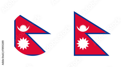Flag of Nepal