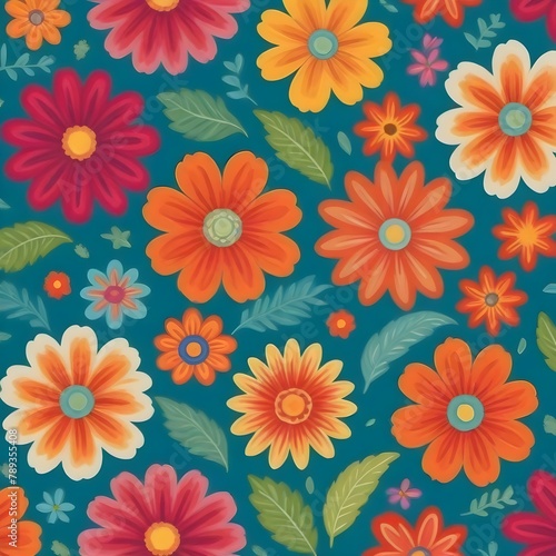 seamless floral pattern © Shayan