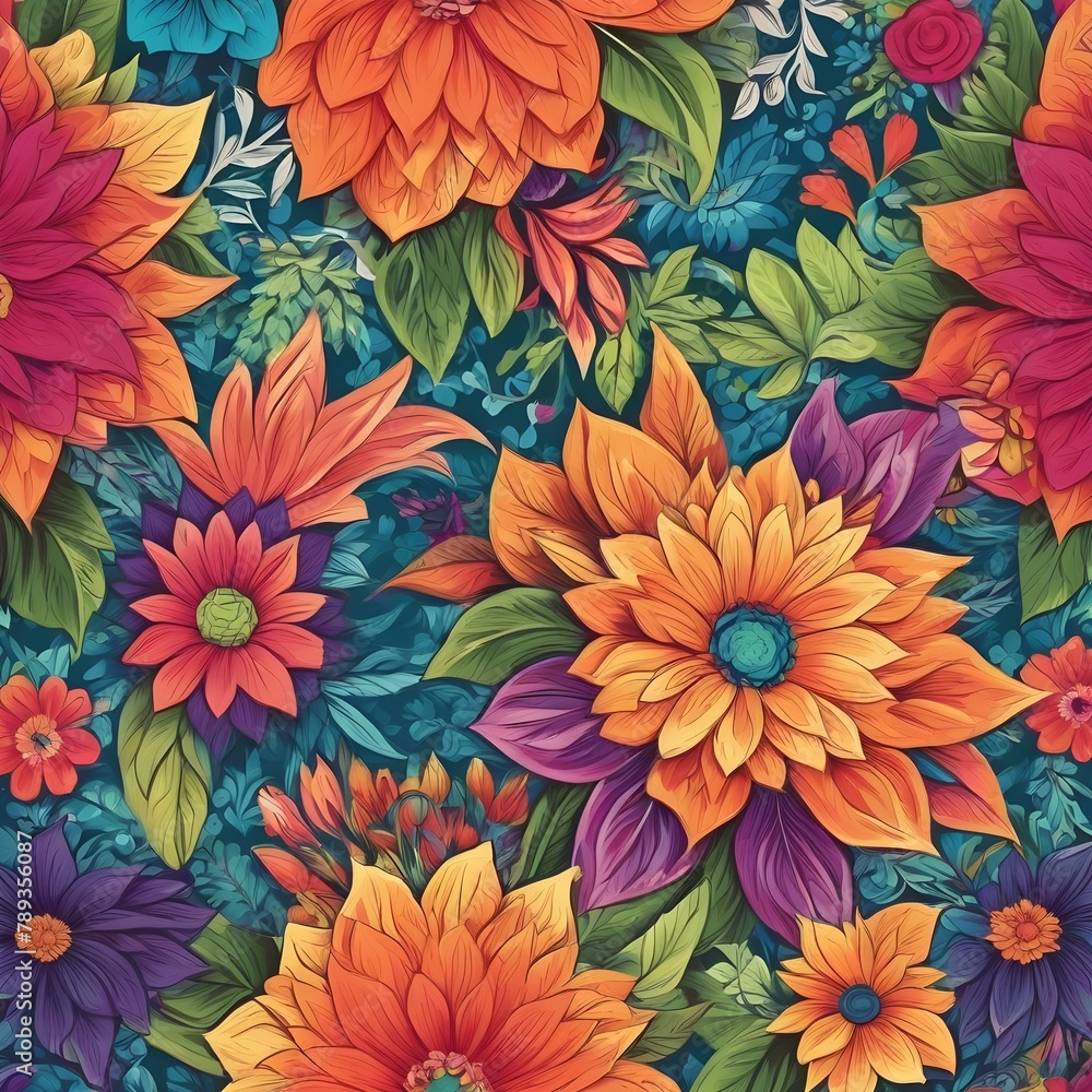 seamless floral pattern seamless floral pattern