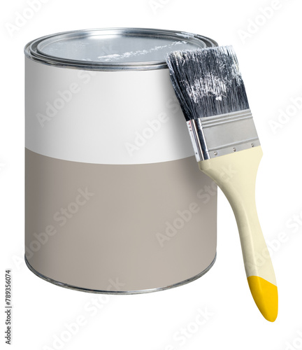 Paint can png sticker, home DIY interior design, transparent background photo