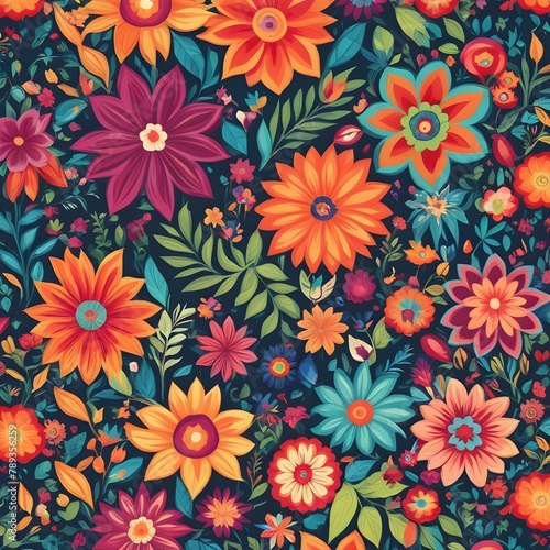 seamless floral pattern