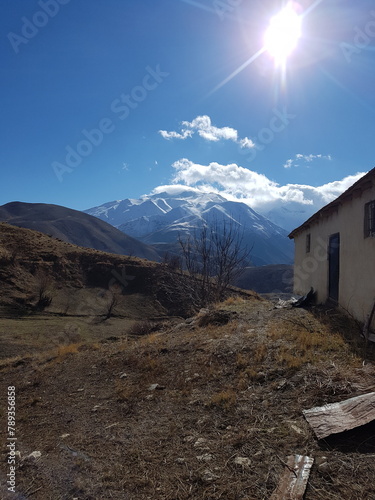 hakkari şemdinli yüksekova van iznik  dalyan manzaraları, waterfall, mountain, Lake Van, lake, snow, winter, nature, landscape, livestock farming, horse, cow, sea photo