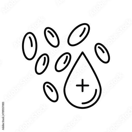 hematology vector icon