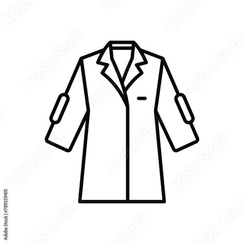 Lab coat vector icon © Talha D