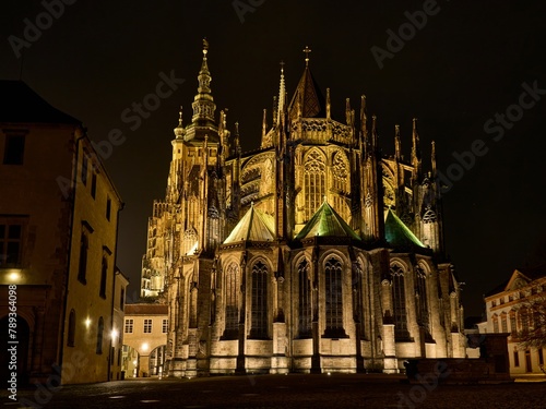 Praga, Katedra św. Wita ( Katedrála Sv. Víta ) Czechy