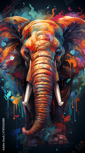 holi elephant © ma