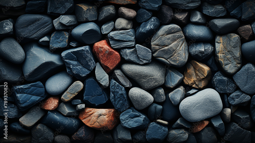Small dark stone texture for background, pattern of gravel stone wall texture or stone background сreated with Generative Ai Small dark stone texture for background, pattern of gravel stone wall texture or stone background сreated with Generative Ai