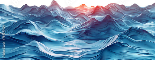 Abstract illustration of a multicolored gradient for various backgrounds and web design,Generated; AI