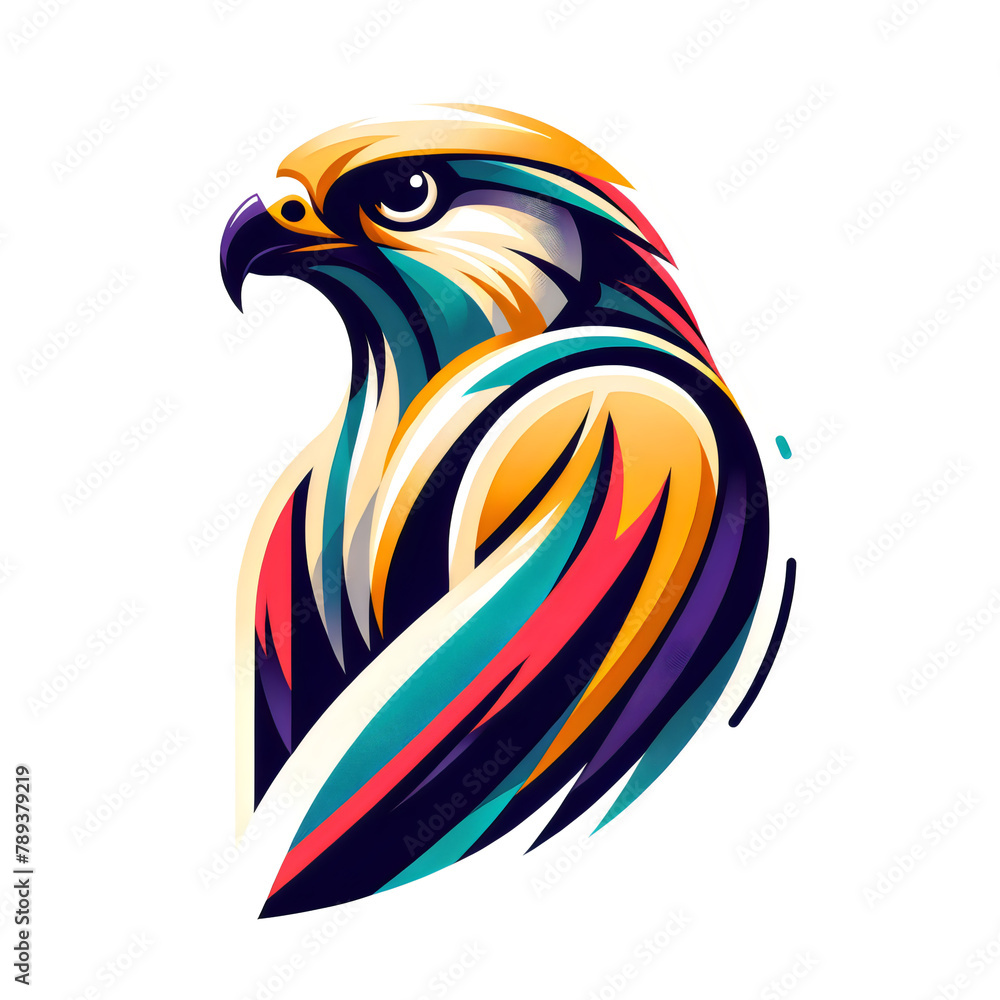 Fototapeta premium Graphic Falcon