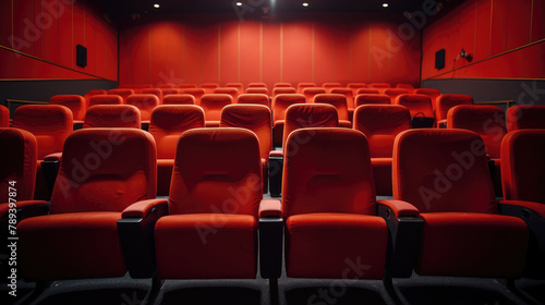 Modern Cinema Hall Ready for Moviegoers
