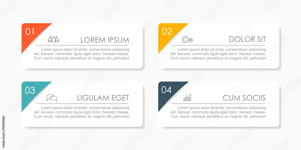 Infographic design template with place for your data. Vector illustration. Infographic design template with place for your data. Vector illustration.