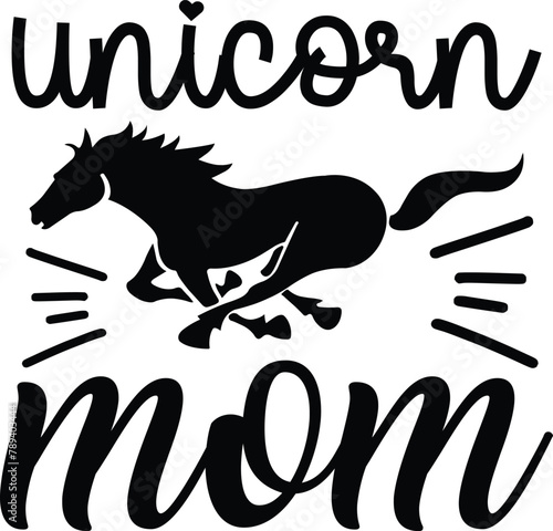 unicorn SVG design