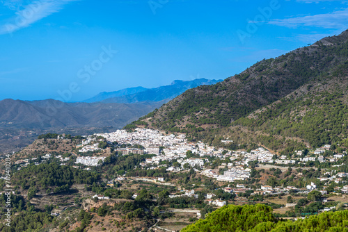 Panoramic view on Mijas village, Andalusia, Malaga, Spain © Vitali