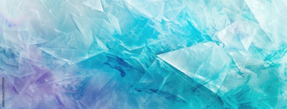 Abstract Ice Crystal Texture Background in Blue Abstract Ice Crystal Texture Background in Blue