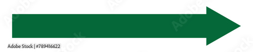 Straight long right vector arrow icon. Green large backwards or left pointing solid long arrow icon. 11:11