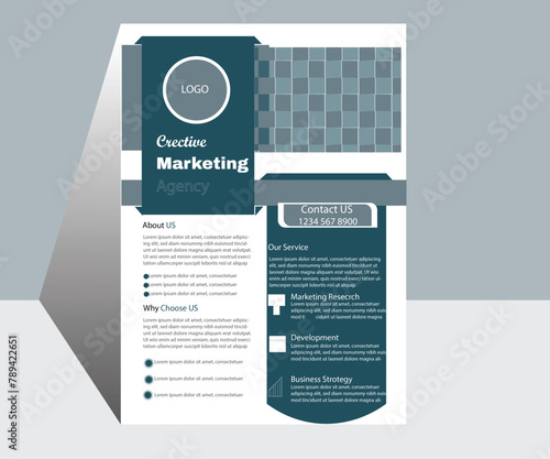 Corporate business flyer template