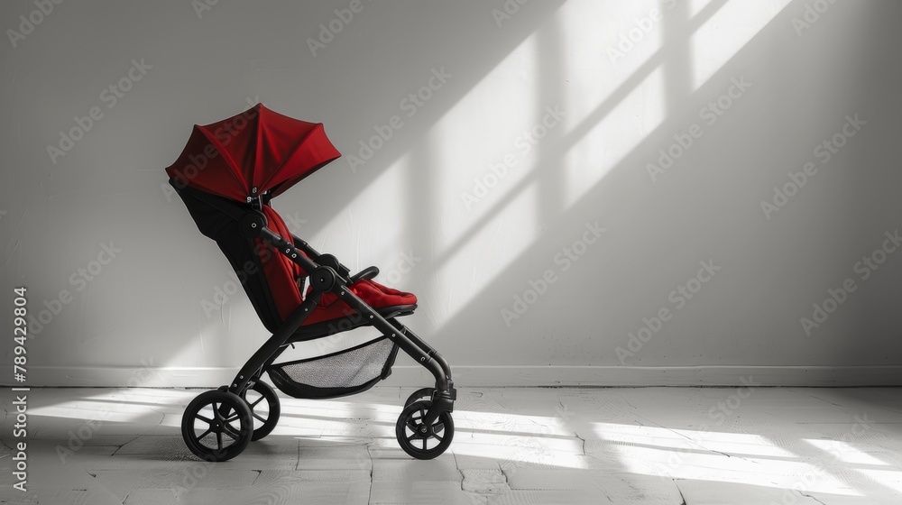 STROLLER, Baby vehicle, wheels stroller, Generated AI STROLLER, Baby vehicle, wheels stroller, Generated AI