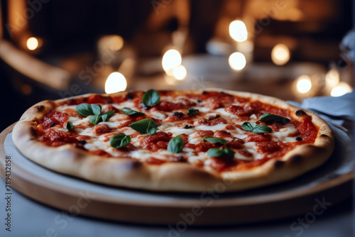 margherita oven real called out pizza just Italian Neapolitan pizza