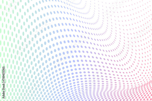 Colorful gradient background halftone style
