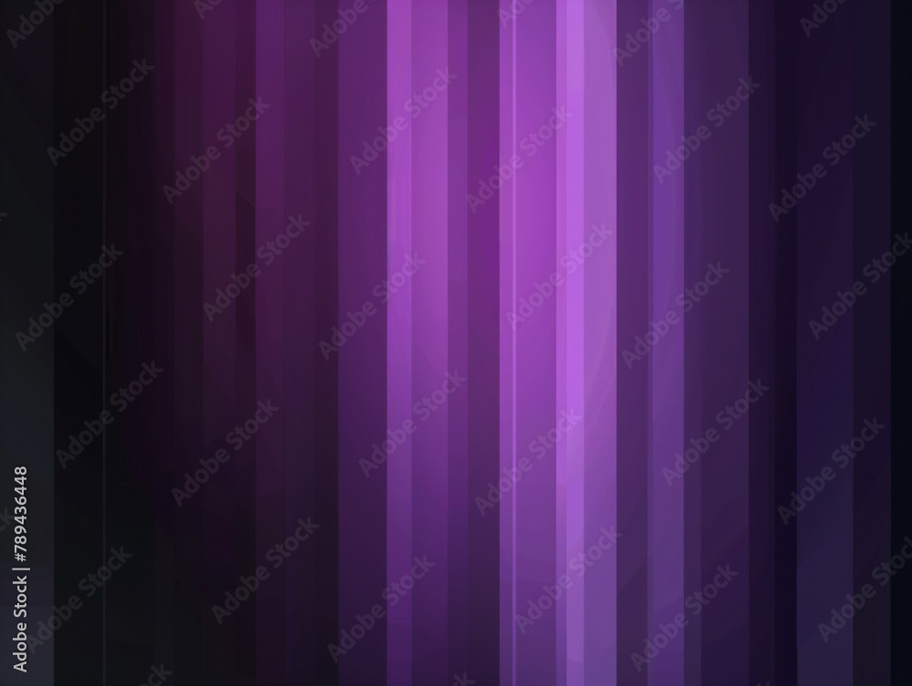 A digital image featuring vertical stripes in a gradient from black to vibrant purple. A digital image featuring vertical stripes in a gradient from black to vibrant purple.