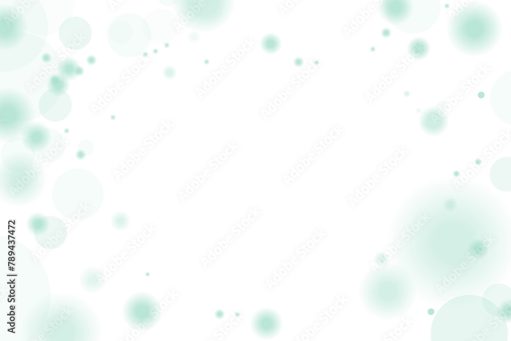 Green bokeh frame design element Green bokeh frame design element