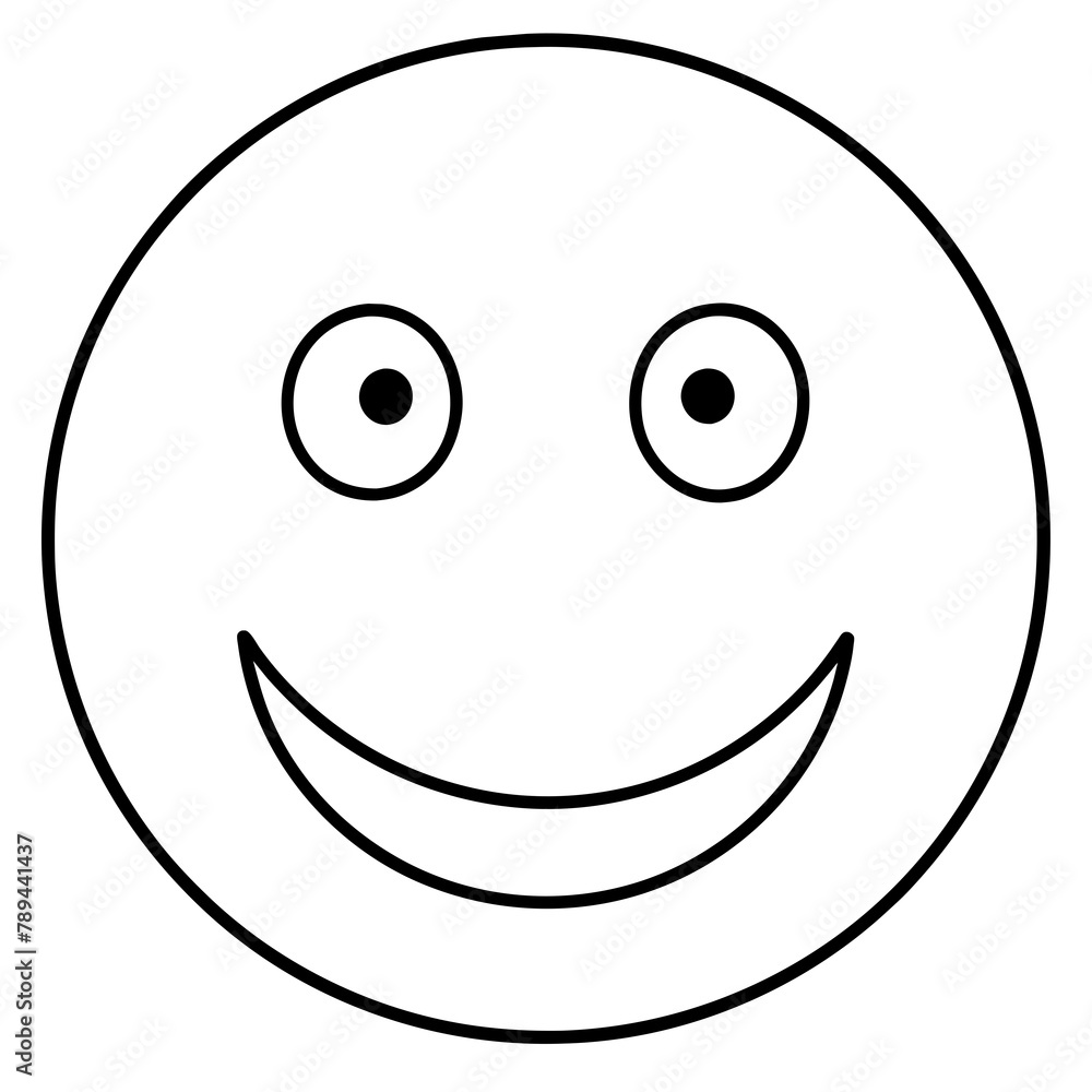 Fototapeta premium happy smiley face