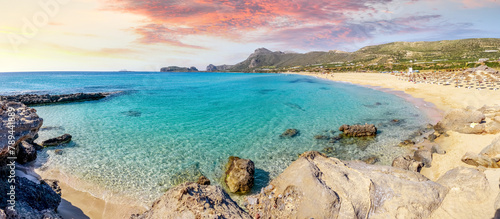 Fototapeta Naklejka Na Ścianę i Meble -  Falasarna, Strand, Insel Kreta, Griechenland 