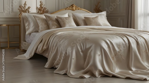 Majestic pearl mirage, silk and foil luxury unveiled.generative.ai 