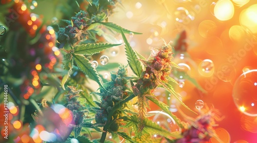 Microscopic Insight: The Botanical Origin of Medicinal Cannabis Compounds THC and CBD