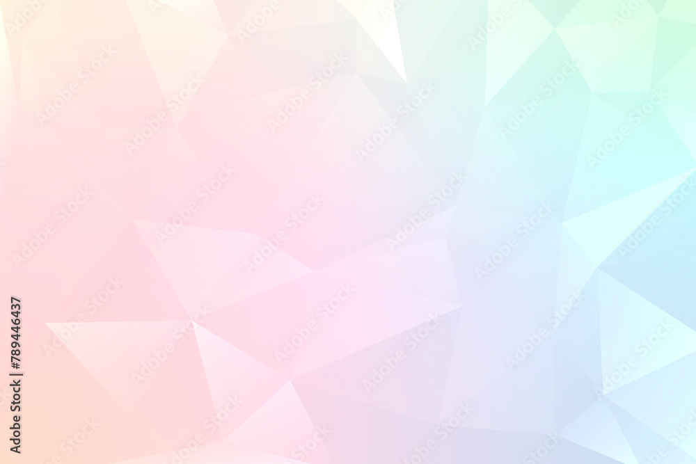 Pastel crystallized patterned background design element