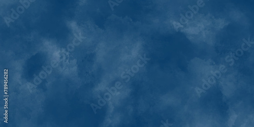 White cloud with blue sky background. watercolor background. best for banners, invitations, banners, presentations. Gloomy vivid cyan landscape in environment day horizon skyline view spring wind. © Chip Kidd