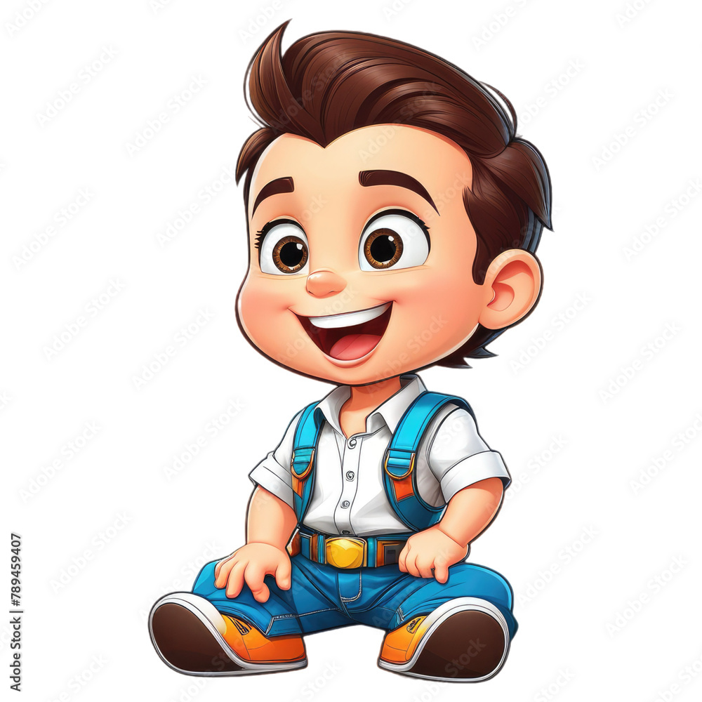 cute human character illustration cute human character illustration