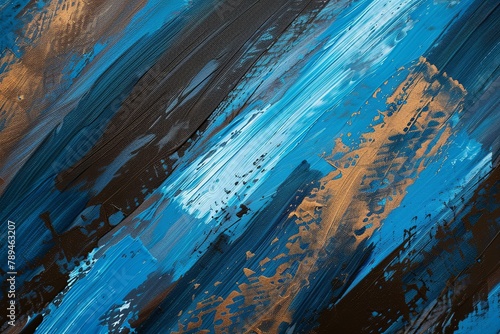 Abstract diagonal strokes, oil painting on canvas. Acrylic art, artistic texture. Brush strokes. generative ai