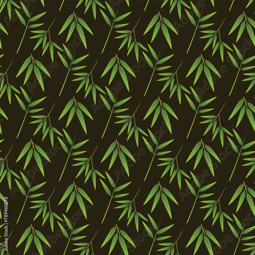 Bamboori Seamless Vector Pattern Design