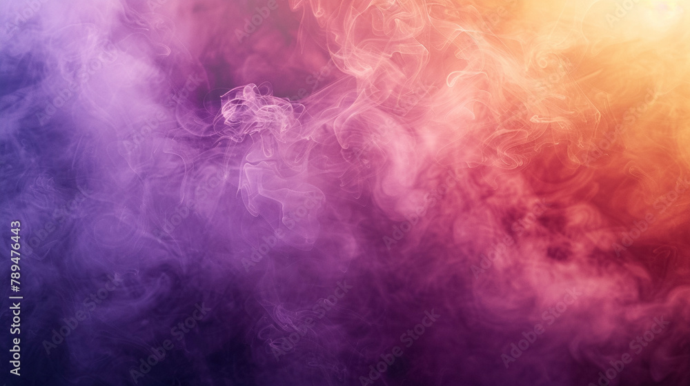Abstract Colorful Smoke Swirls in Purple Hues Abstract Colorful Smoke Swirls in Purple Hues