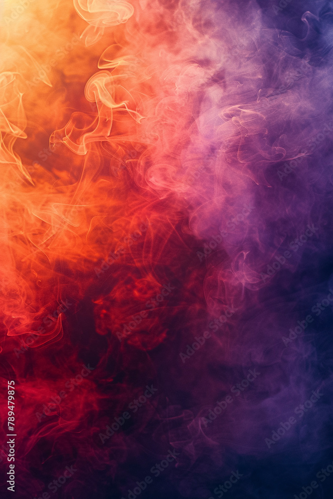 Vibrant Colorful Smoke Abstract Background Vibrant Colorful Smoke Abstract Background