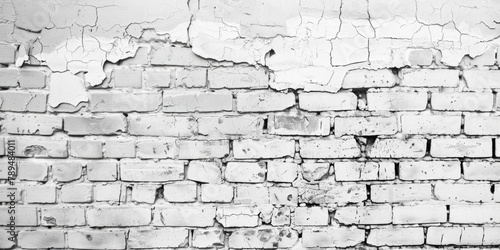 A minimalist black and white photo of a textured brick wall. Perfect for architectural or urban design projects