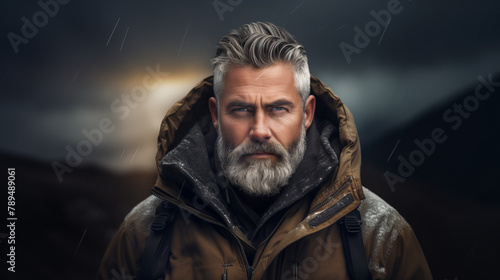 respectable man in a jacket