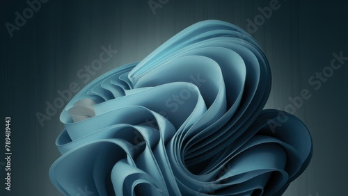 abstract background with folded textile ruffle