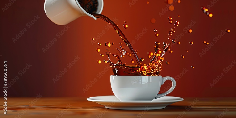 A cup of morning coffee is a wake-up habit
