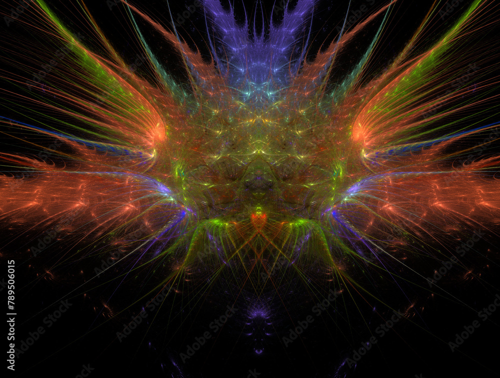 Imaginatory fractal abstract background Image Imaginatory fractal abstract background Image