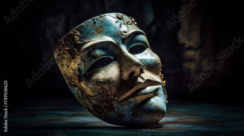 The Shakespearean Soliloquy, Amidst the grandeur of a Renaissance-era castle, an actor delivers a stirring Shakespearean soliloquy. Generated AI.