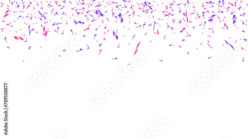 pink and purple confetti falling celebration  event  birthday  festival  holiday party background